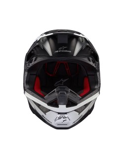 HELMET SM10 AMP BLK/WT S