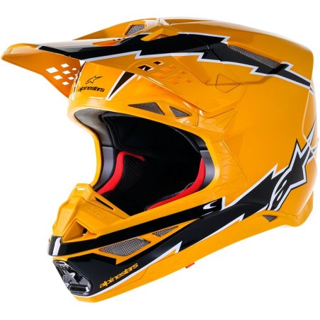 HELMET SM10 AMP BLK/YL M