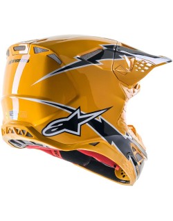 HELMET SM10 AMP BLK/YL M