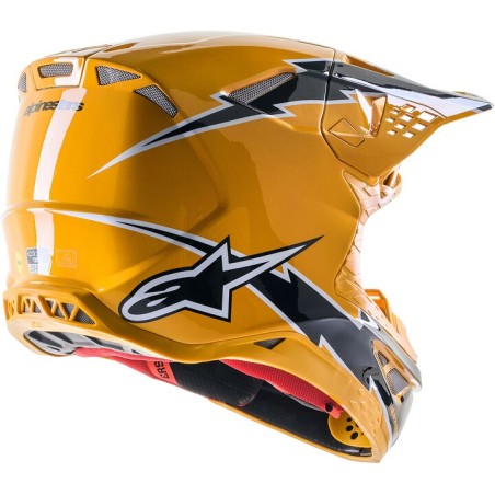HELMET SM10 AMP BLK/YL M