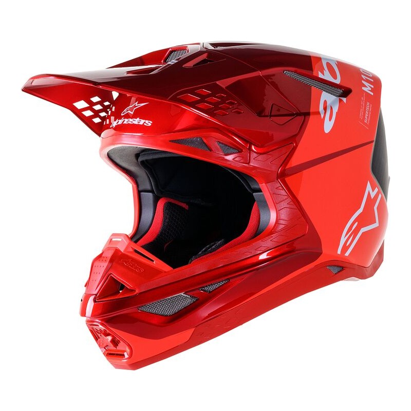 HELMET SM10 FLOOD RED L