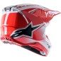 HELMET SM10 UNIT RD/WT S