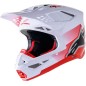 HELMET SM10 UNIT RD/WT M