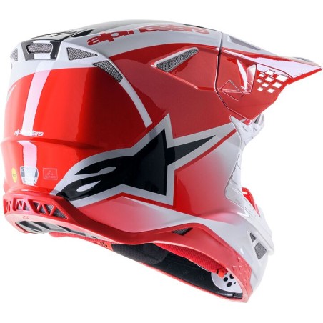 HELMET SM10 UNIT RD/WT XL