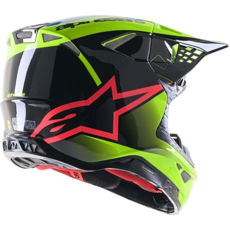 HELMET SM10 UNIT YL/BK S