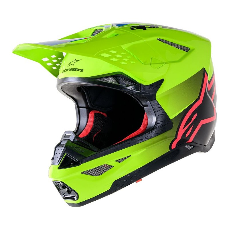 HELMET SM10 UNIT YL/BK XL