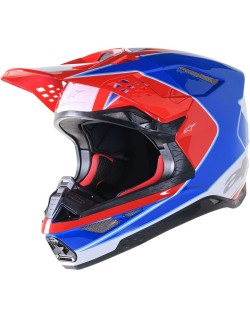 HELMET SM10 AEON RD/BL L