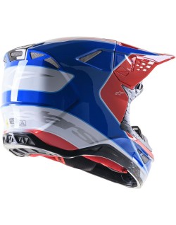 HELMET SM10 AEON RD/BL L