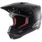 HELMET SM5 SOLID BLACK 2X