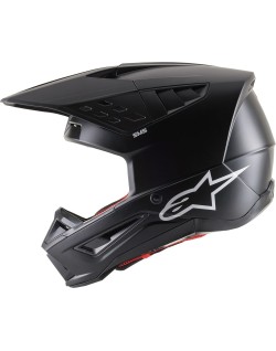 HELMET SM5 SOLID BLACK 2X