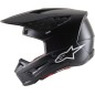HELMET SM5 SOLID BLACK 2X
