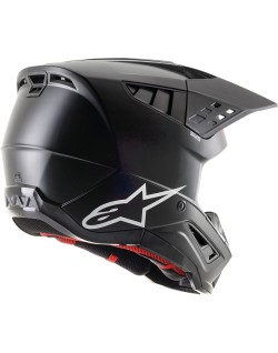 HELMET SM5 SOLID BLACK 2X