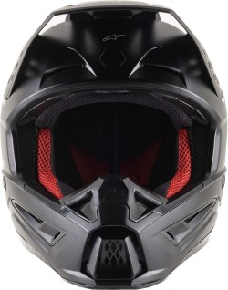 HELMET SM5 SOLID BLACK 2X