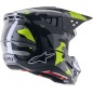 HELMET SM5 ROV2 GY/YLW XL