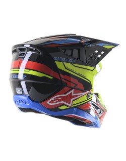 HELMET SM5 ACT2 BK/Y/R M