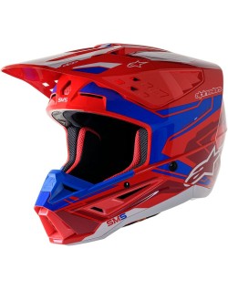 HELMET SM5 ACT2 RED/BL S