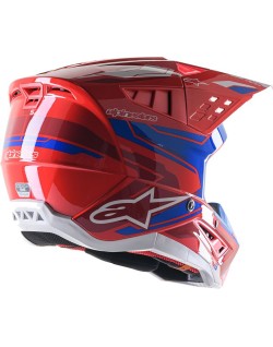 HELMET SM5 ACT2 RED/BL L