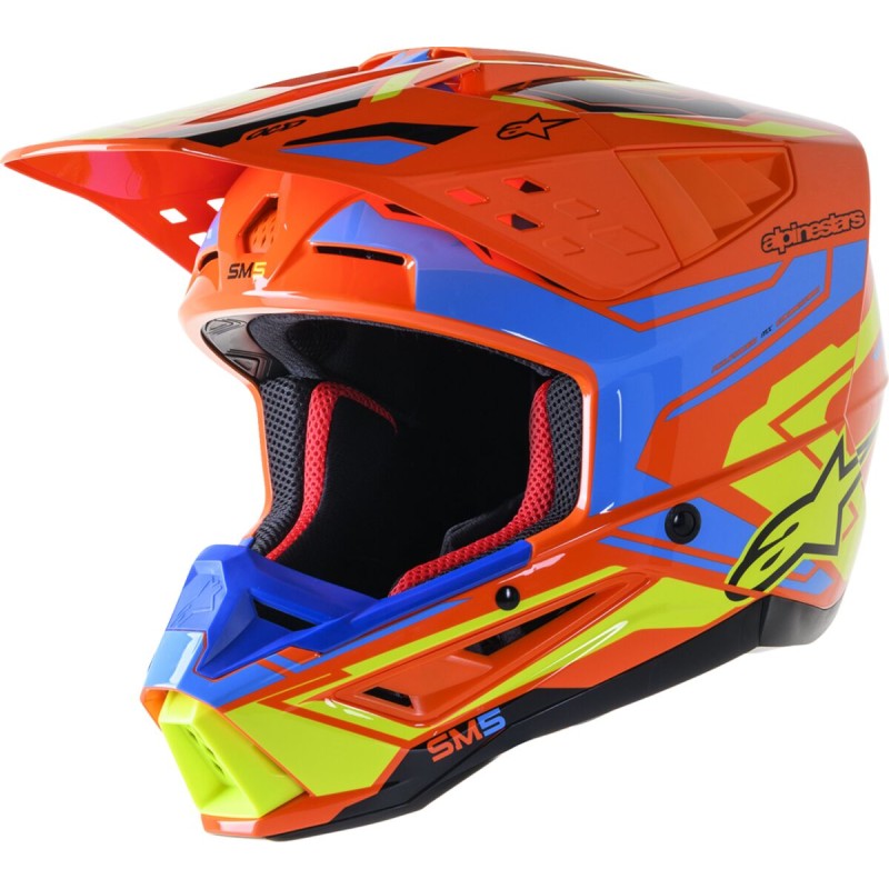 HELMET SM5 ACT2 OR/C/Y XL