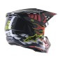 HELMET SM5 RASH RED/G M