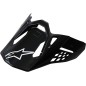 VISOR SM10/SM8 BLACK GLOSS