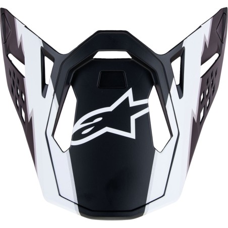 VISOR SM10 AMPR BLACK/WHT