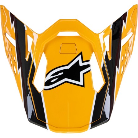 VISOR SM10 AMPR BLK/YL