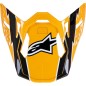 VISOR SM10 AMPR BLK/YL
