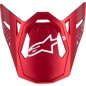 VISOR SM10 FLOOD RED