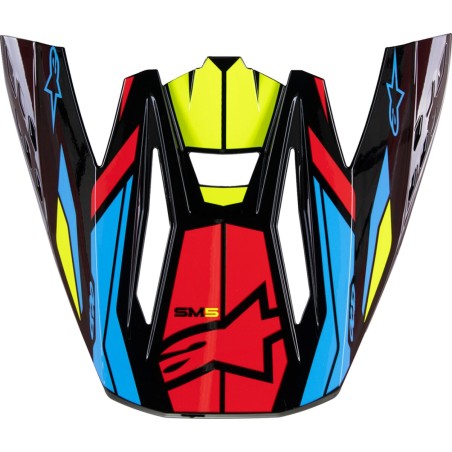 VISOR SM5 ACT2 BK/Y/R