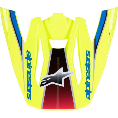 VISOR SM5 SAIL YLW/BL