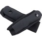 CHIN STRAP COVER SET BLACK
