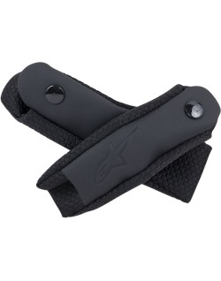 CHIN STRAP COVER SET BLACK