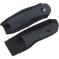 CHIN STRAP COVER SET BLACK