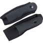 CHIN STRAP COVER SET BLACK