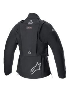 JACKET TECHDURA BLK/SILV S