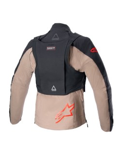 JACKET TECHDURA BLK/BR M