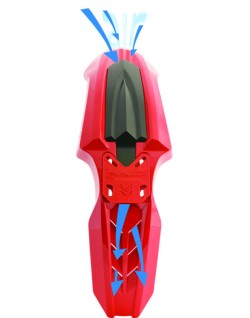 Garde-boue avant POLISPORT Supermotard SM Line noir