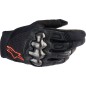GLOVE MEGAWATT BLACK/RED XL