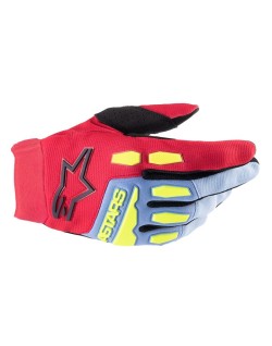 GLOVE F-BORE BLUE/RED/BK S