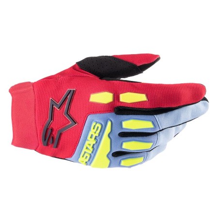 GLOVE F-BORE BLUE/RED/BK 2X