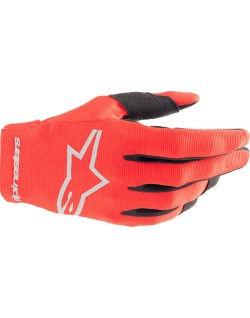 GLOVE YTH RADAR RED/SL S