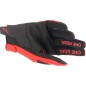 GLOVE YTH RADAR RED/SL L