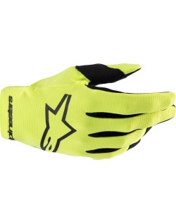 GLOVE YTH RADAR YLW/BK S