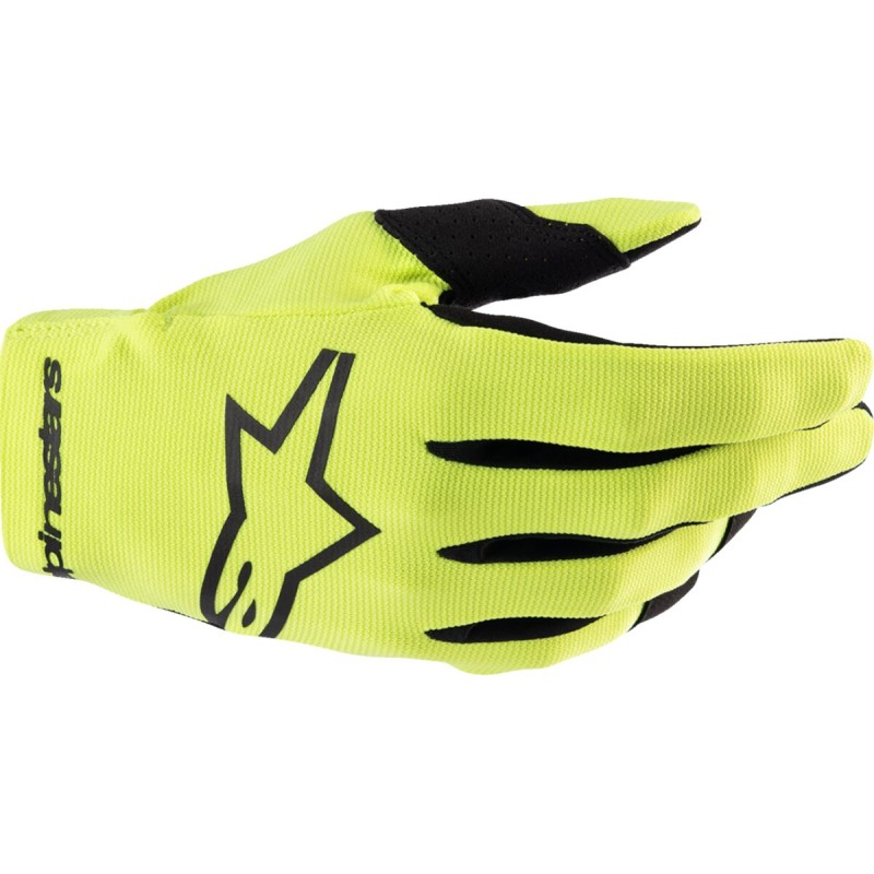 GLOVE YTH RADAR YLW/BK S