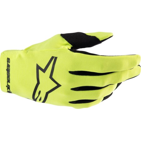 GLOVE YTH RADAR YLW/BK L
