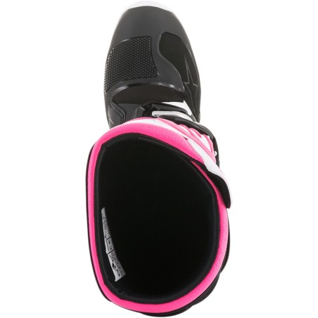 BOOT 4W TECH3 BK/WT/PK 7
