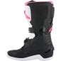 BOOT 4W TECH3 BK/WT/PK 8