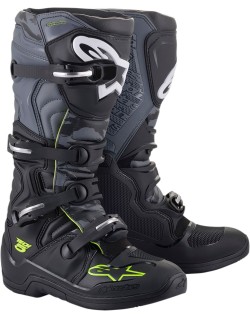 BOOT TECH5 BK/GY/YL FL 8