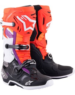 BOOT TECH 10 BK/RD/OR/WT 13