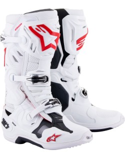 BOOT T10 S-VNT WT/RD 8